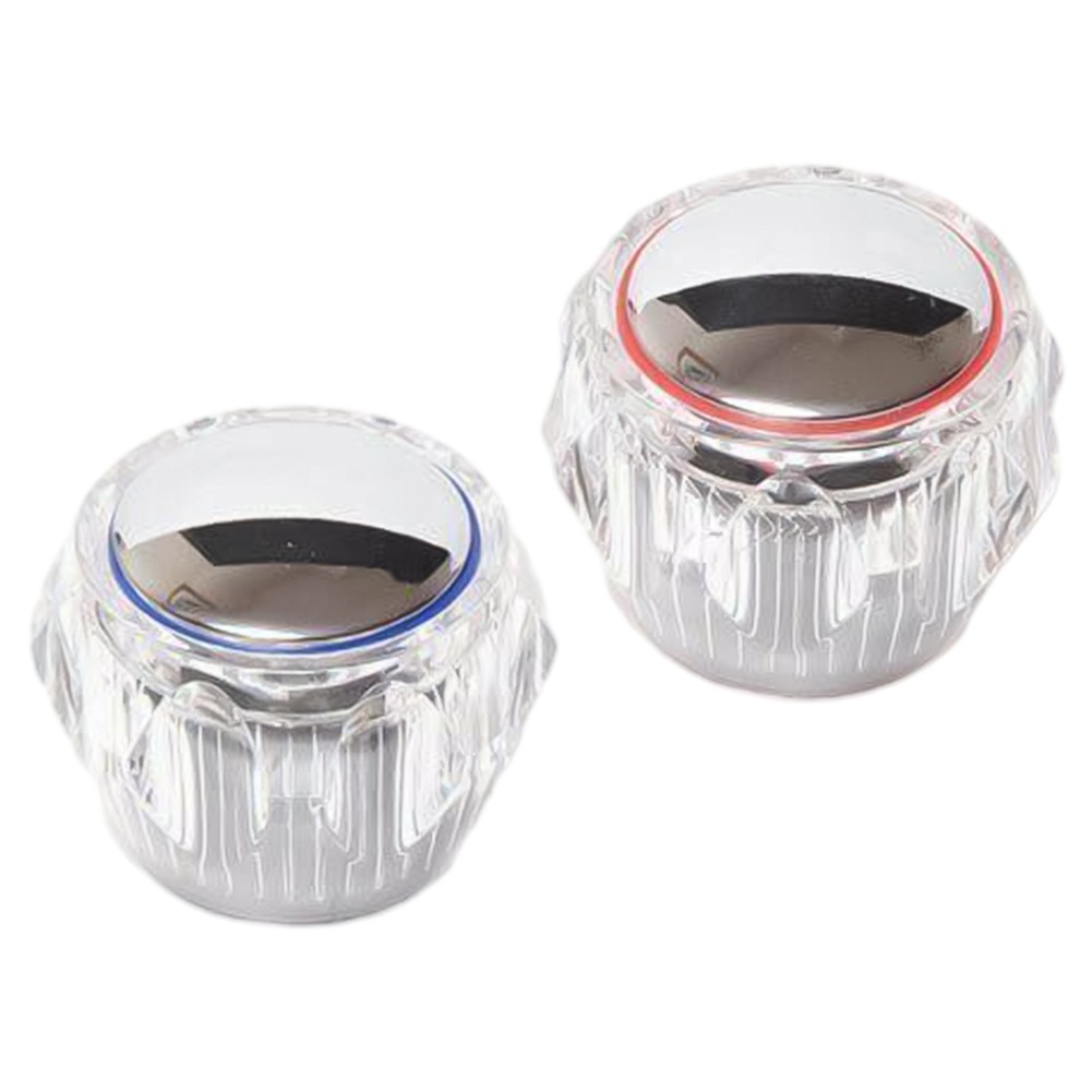 【Rockhouse】 Bộ hai nắp vòi có thể điều chỉnh bằng Acrylic trong suốt để dễ dàng lắp đặt [Sản phẩm Mới]