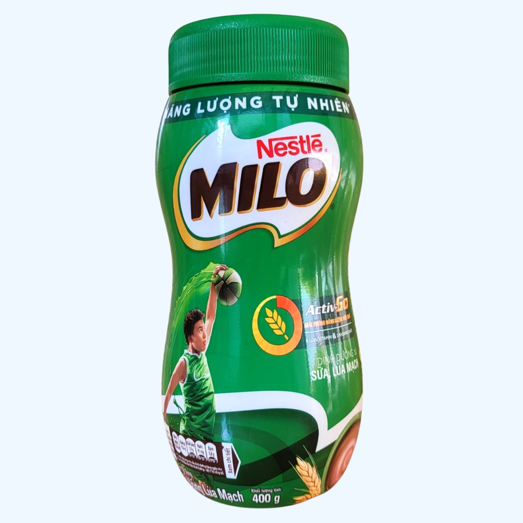 MILO -- hủ 400g -- THỨC UỐNG LÚA MẠCH Active Go Barley Powder