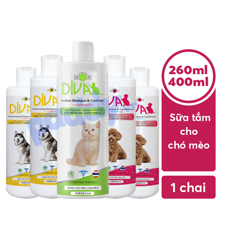 Sữa tắm chó mèo diva
