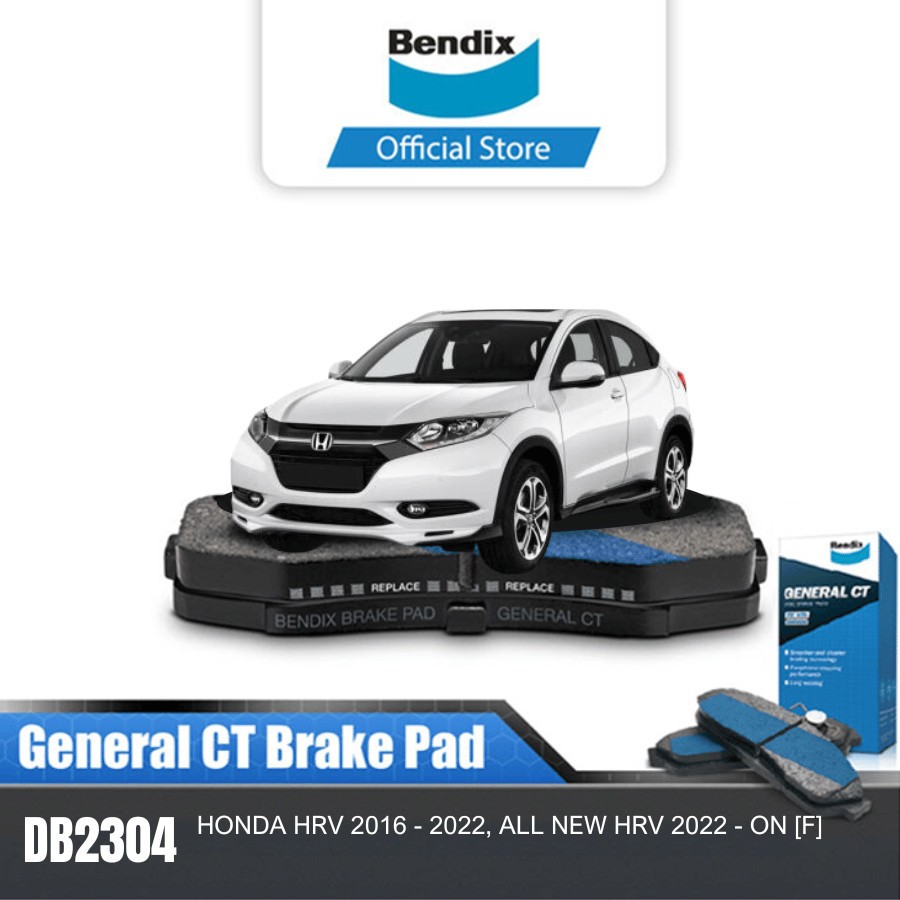 Bendix front brake pad brake pad for Honda HRV 2016-2022 db2304gct Harga 608,400 Ringgit*Penghantaran Percuma