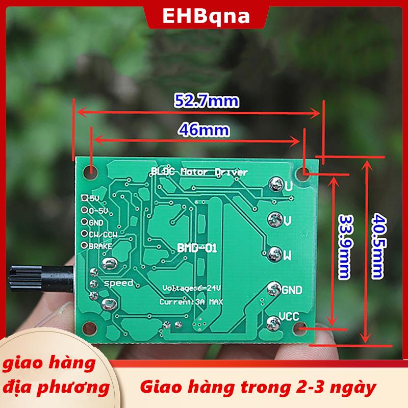 [COD] EHBqna 3PF Ship within 24 hours Dc 6-24V không chổi than ổ đĩa động cơ Board Điều khiển tốc độ Board điều khiển động cơ mô-đun bảo vệ cho Ổ đĩa cứng động cơ Giá 91,555 Đồng*Miễn phí vận chuyển