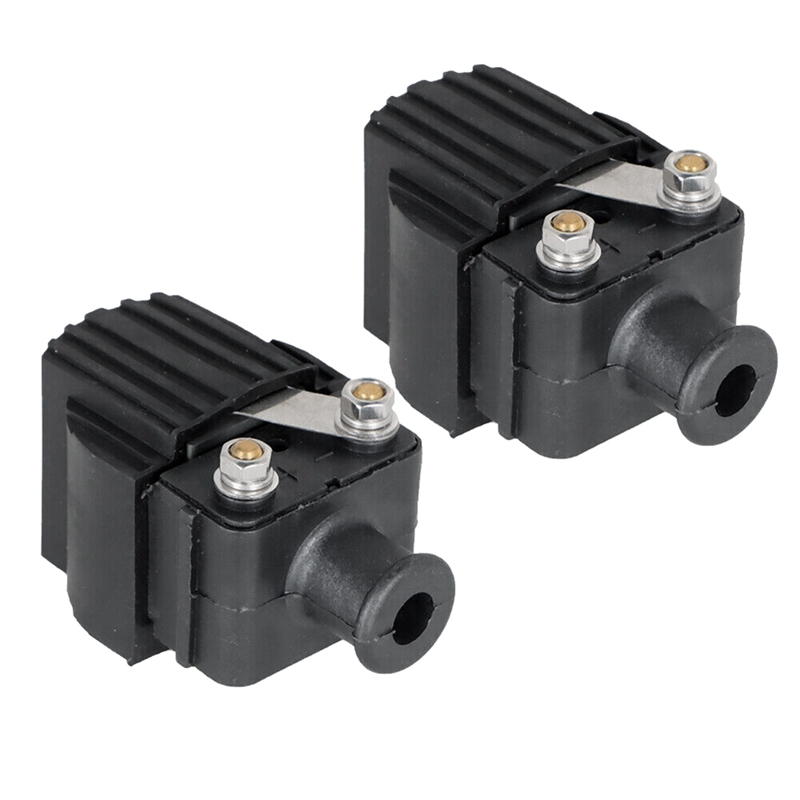 2Pcs Outboard Boat Ignition Coil 339-832757A for Mercury Mariner 6-225HP Engine 339-7370A13 339-835757A3 18-5186 Accessory