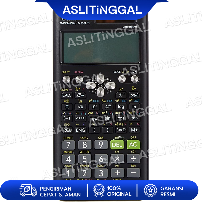 Kalkulator Scientific Casio ilmiah FX-991EX/991ES-Plus Kalkulator Casio Scientific Calculator Casio Scientific Multifungsi 40 Konstanta Rumus 417 Fungsi