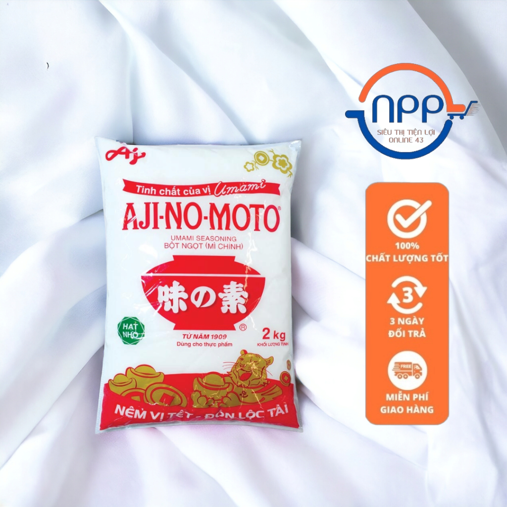 [1kg] Bột ngọt Ajinomoto thương hiệu từ Nhật Bản