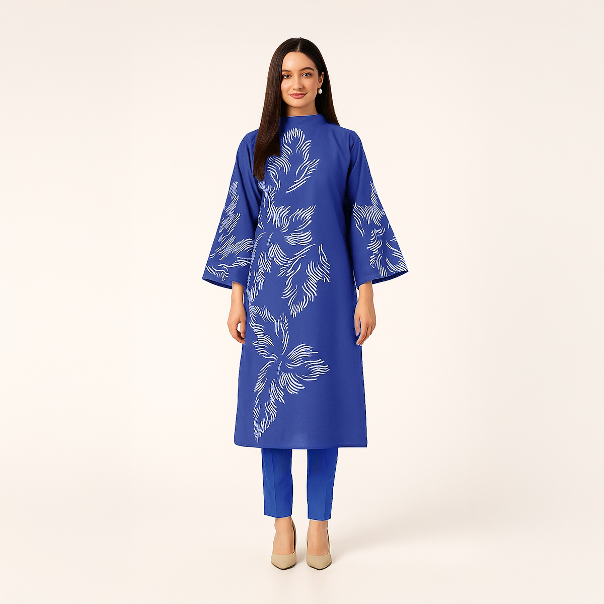 Trendy stitched New Arrival Flora 2pc Dress for Women and Girls