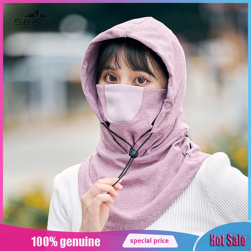 SBART Men's and women's cycling, windproof ear protection, one-piece mask hat, outdoor ski hood, face mask, and fleece flying tiger hat ราคา 167 บาท*ส่งฟรี