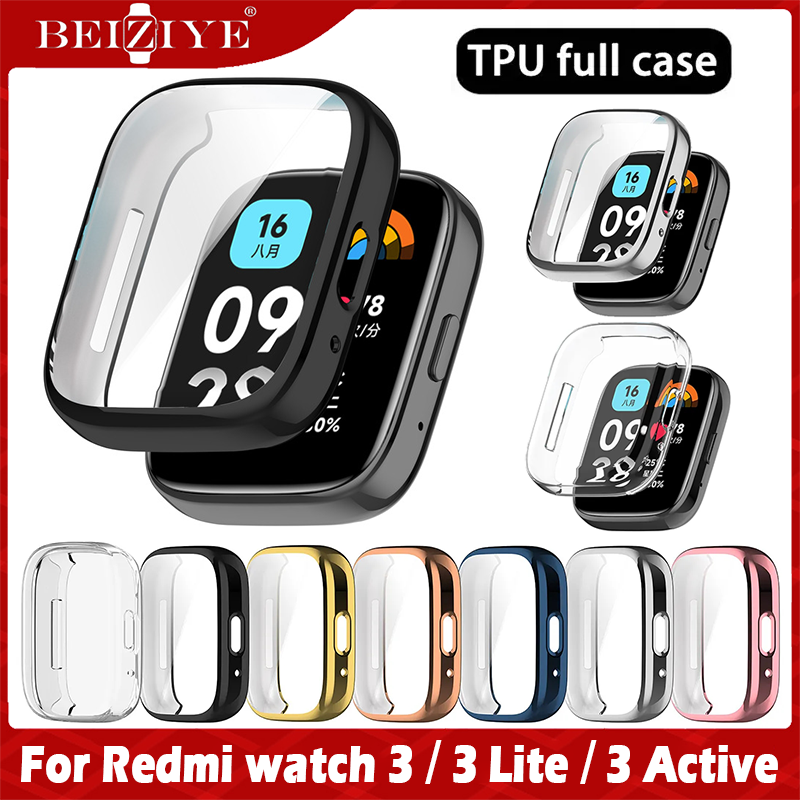 Vỏ Silicon Mềm For Xiaomi Redmi Watch 3 For Redmi Watch 3 Active Redmi