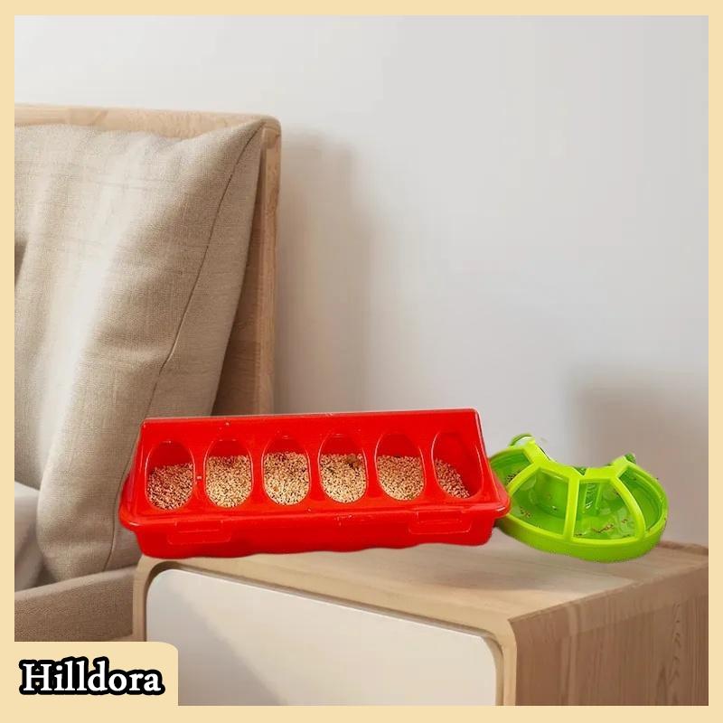 [Hilldora] Gia cầm dày trung chuyển và uống nước thực phẩm quả tự động Gà Chim Chick waterer ăn Rutin gà máng