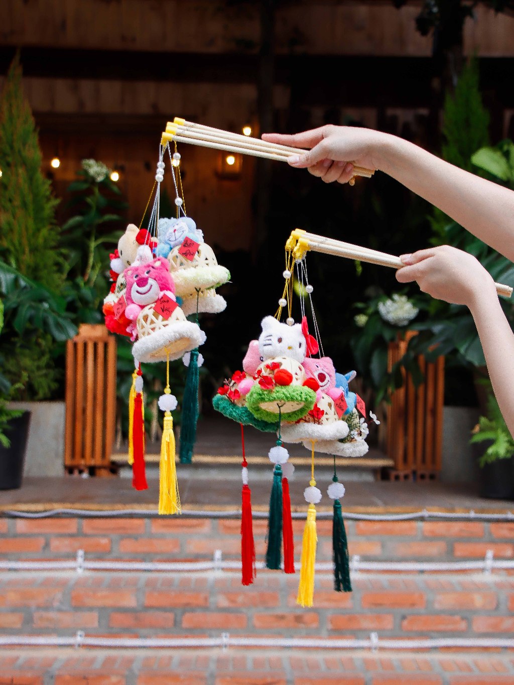 Lồng Đèn Mặt Thú Siêu Dễ Thương TT07 Trang Trí Trung Thu (Ngẫu Nhiên Mẫu)