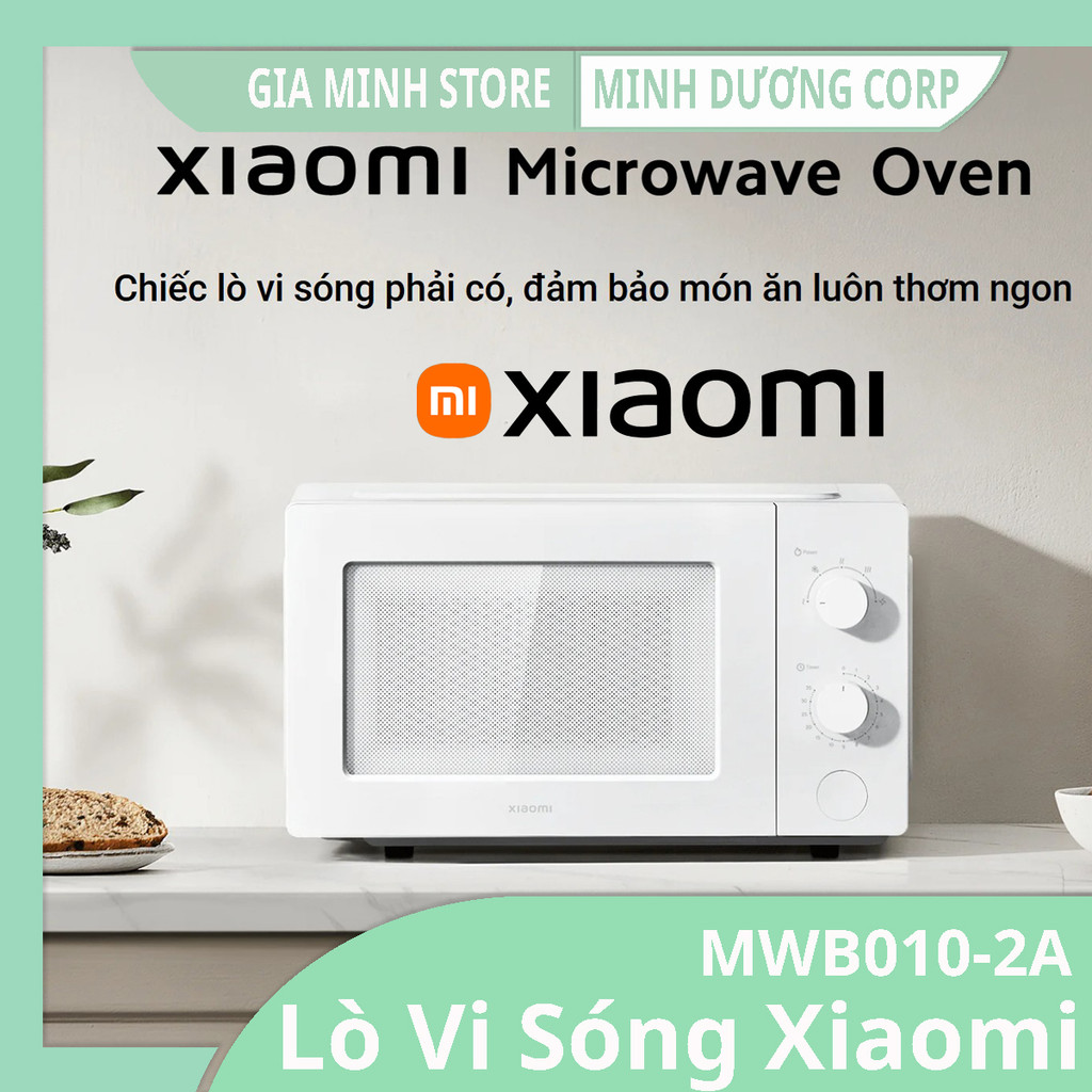 Lò Vi Sóng Xiaomi MWB010-2A - Dung Tích 20 Lít - Công Suất Cao - 5 Mức Công Suất - Hàng Chính Hãng