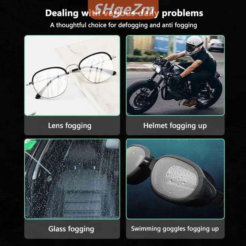 [COD] SHgeZm Kính Kính chống sương mù phun smear Stick kính xe sạch kính mắt kính cầm tay phụ kiện bảo vệ cửa sổ