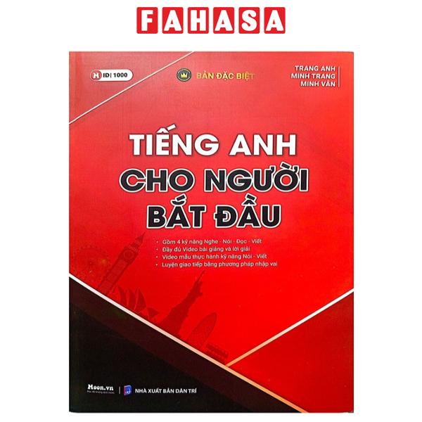 Sách Fahasa - Tiếng Anh Cho Người Bắt Đầu - Bản Đặc Biệt