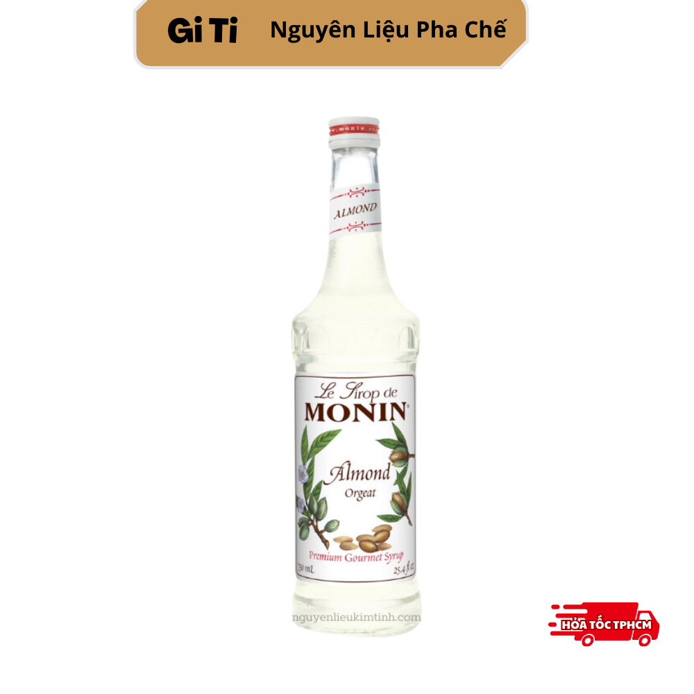 Siro/Syrup Monin Hạnh Nhân (Monin Almond) 700ml