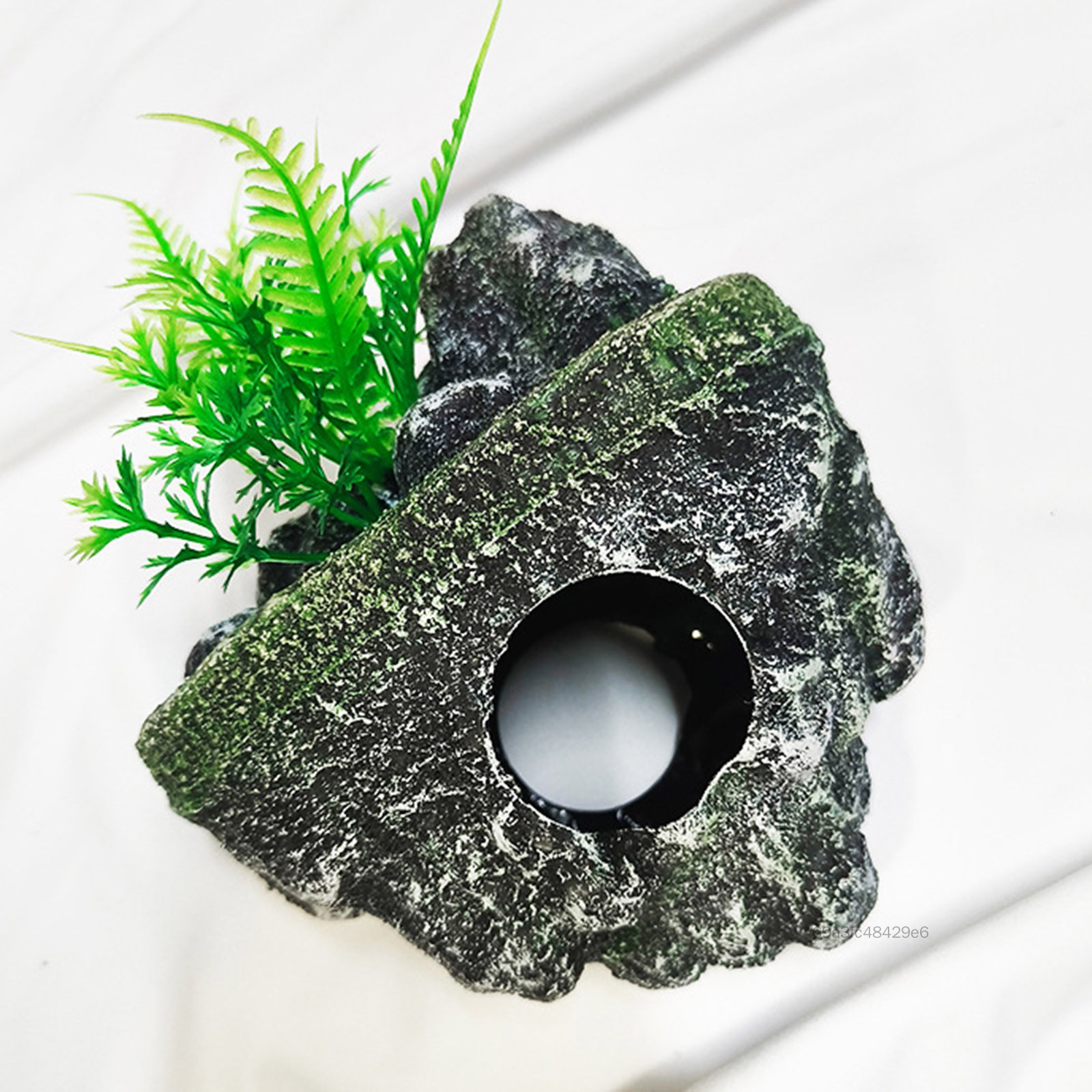 Thủy cung trang trí trang trí đá cảnh quan Hang động Safe Colorfast Rocks Decor Fish Tank Trang trí giải pháp dễ dàng và nhanh chóng để cảnh quan YC1-VN - 3