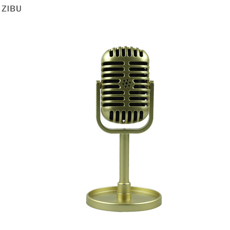 ZIBU xingnangxingf Micro Thanh Nhạc Năng Động Cổ Điển Hoài Cổ, Mic Phong Cách Cổ Điển Mô Hình Đứng Phổ Quát