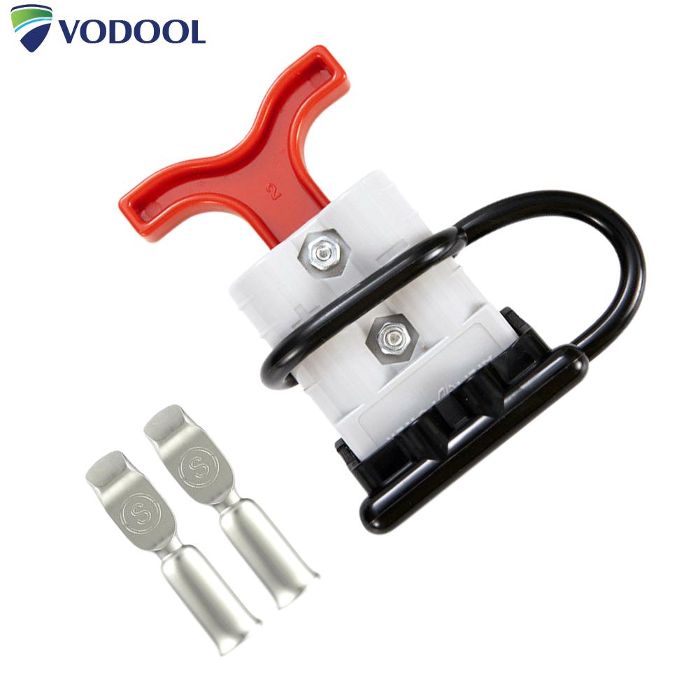 Đầu nối nguồn 50 amp phích cắm Anderson Bìa t xử lý pin cắm lớn chống nước hiện tại cho công suất Xe pin lithium