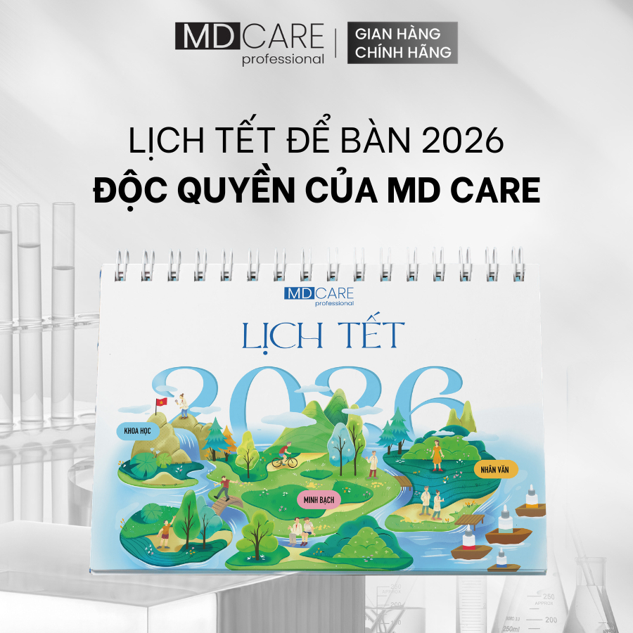 [QUÀ TẶNG KHÔNG BÁN] Lịch để bàn 2026 độc quyền MD Care Professional