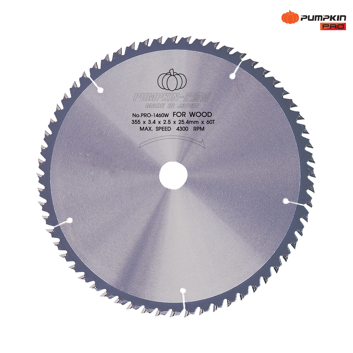 PUMPKIN-PRO ใบเลื่อยวงเดือน ตัดไม้ 12" จำนวนฟัน 30 40 60ฟัน Circulor Saw Blade/38149-38151 ราคา 3,000 บาท*ส่งฟรี