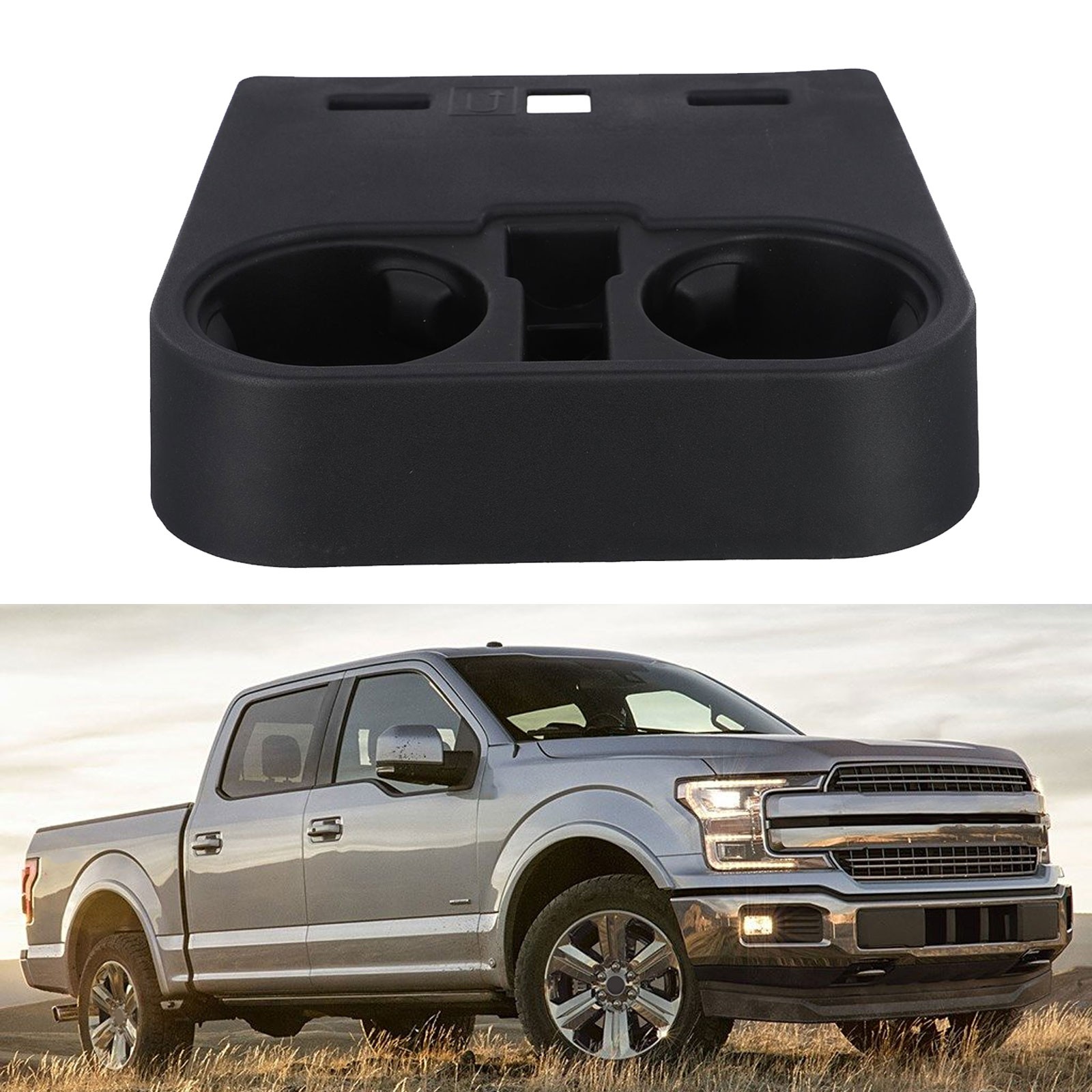 MileAuto Custom Fit Center Console Cup Holder for Ford Super Duty Trucks 2017 2022 Fast Delivery Giá 619,000 Đồng*Miễn phí vận chuyển