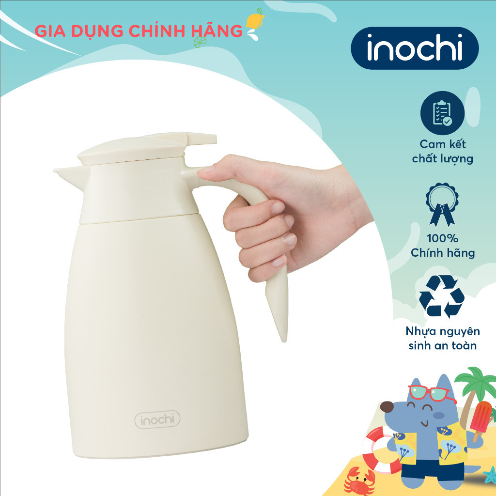 Ấm giữ nhiệt Inochi - Fuji Home 1500ml giữ nhiệt tốt
và tuyệt đối an toàn cho sức khoẻ