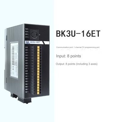 Bộ lập trình PLC LK3U FX3U 14 16 20 24 30 32MT 32MR 48 64 MT MR MRT AD2DA phát xung 4/8 TRỤC RTC Modbus RTU RS485 ADPRW. TGT - BK-E FX3U-16MT RS422