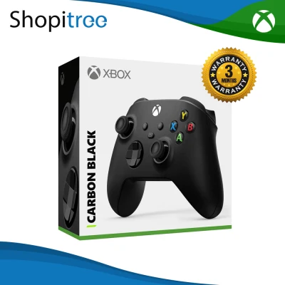 XBox Series Wireless Controller - Carbon Black + 3 Months Local Warranty