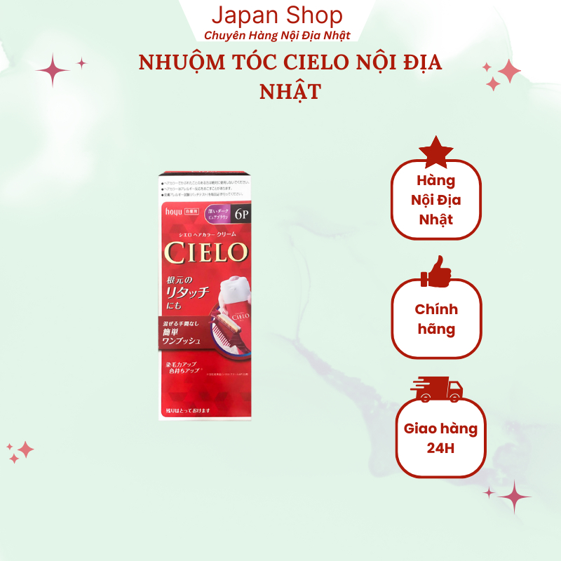 Thuốc nhuộm tóc Cielo màu 4 5 6 6P