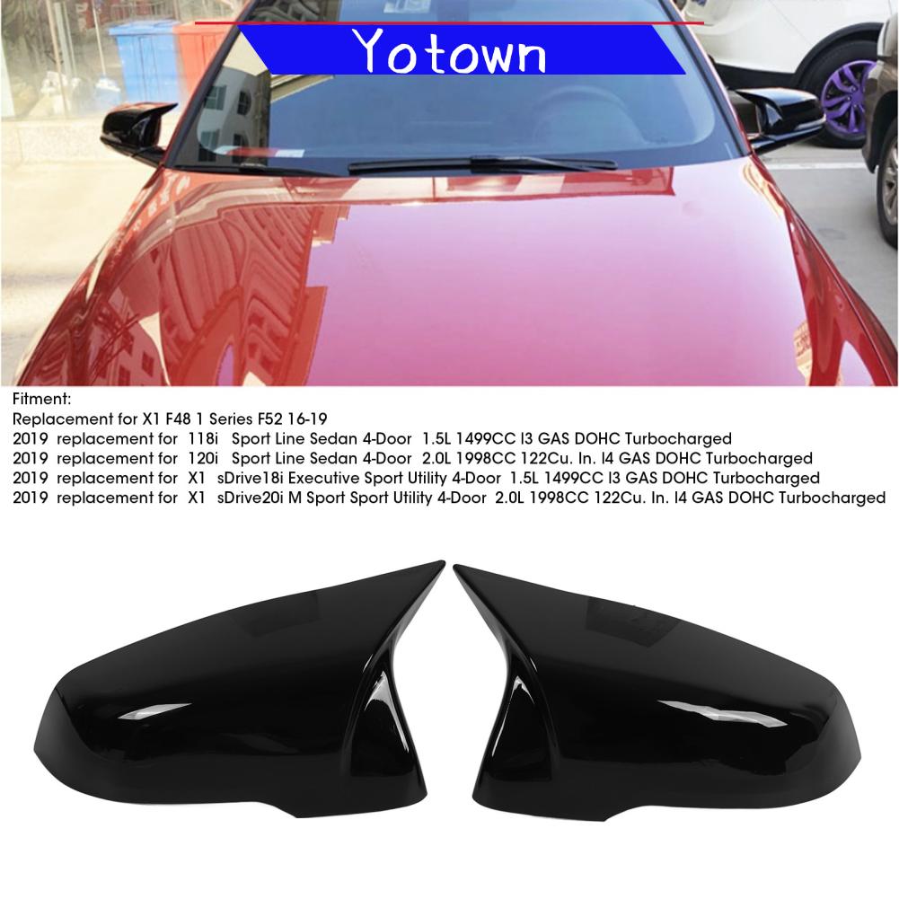 Yotown thay thế BÌA GƯƠNG KHÍ HỌC PHÍA SAU MÀU ĐEN BÓNG cho 120I SPORT LINE SEDAN THÍCH HỢP CHO X1 F48 1 SERIES F52 16-19 Giá 610,000 Đồng*Miễn phí vận chuyển