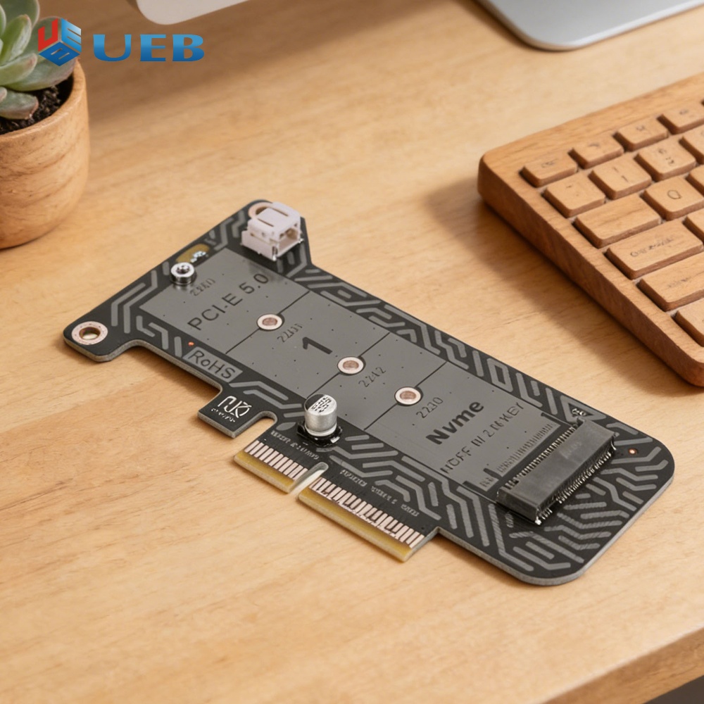 M.2 NVMe to PCIe X4 Adapter Card Support PCIe 5.0 for High-Speed SSD Expansion 2230 2242 2260 2280 ราคา 205 บาท*ส่งฟรี