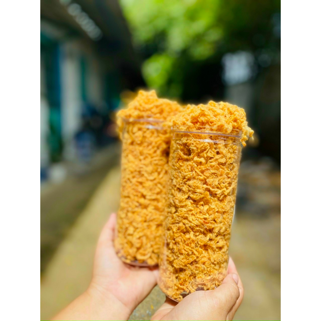 Ruốc bông - chà bông heo xù lon 300.gram