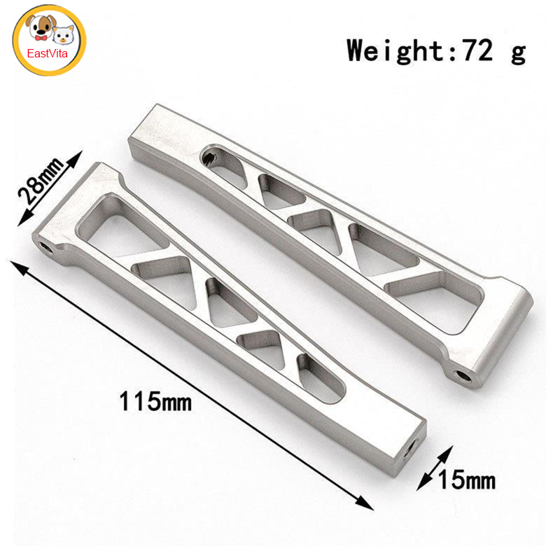 Metal Front Upper Suspension Arms Upgrades Parts Compatible For Team Corally XP 6S XTR 1/8 RC Car ราคา 466 บาท*ส่งฟรี