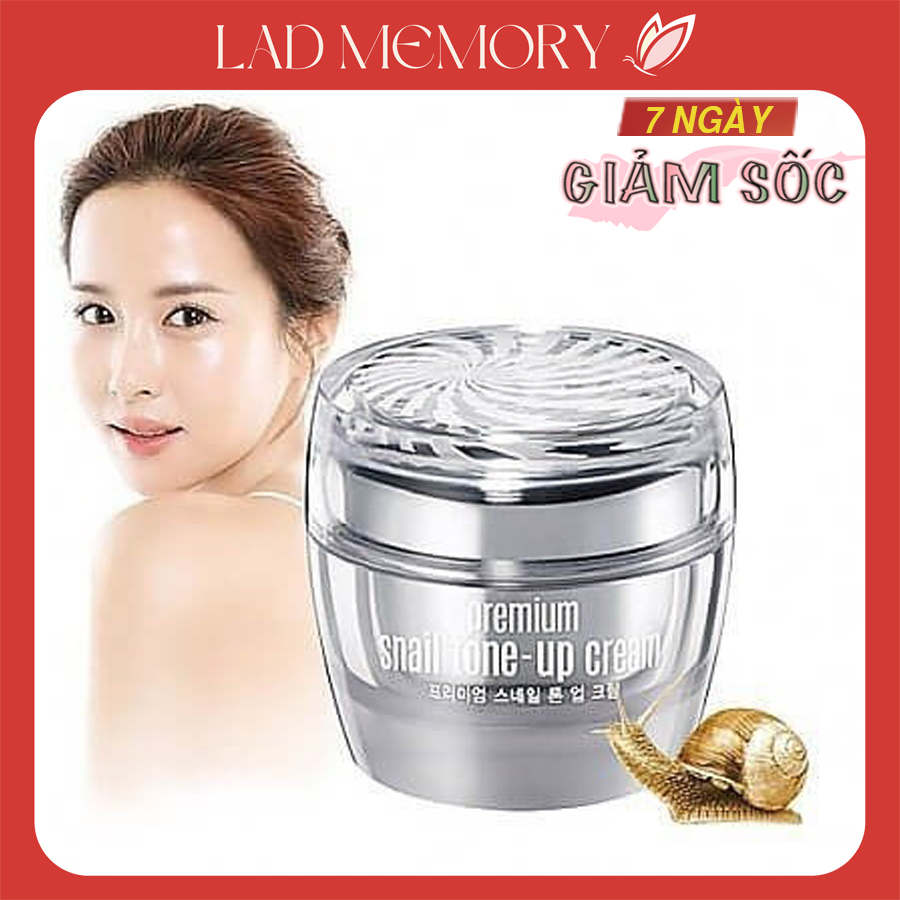 Kem ốc sên Hàn Quốc Goodal Premium Snail Tone Up Cream 50ml