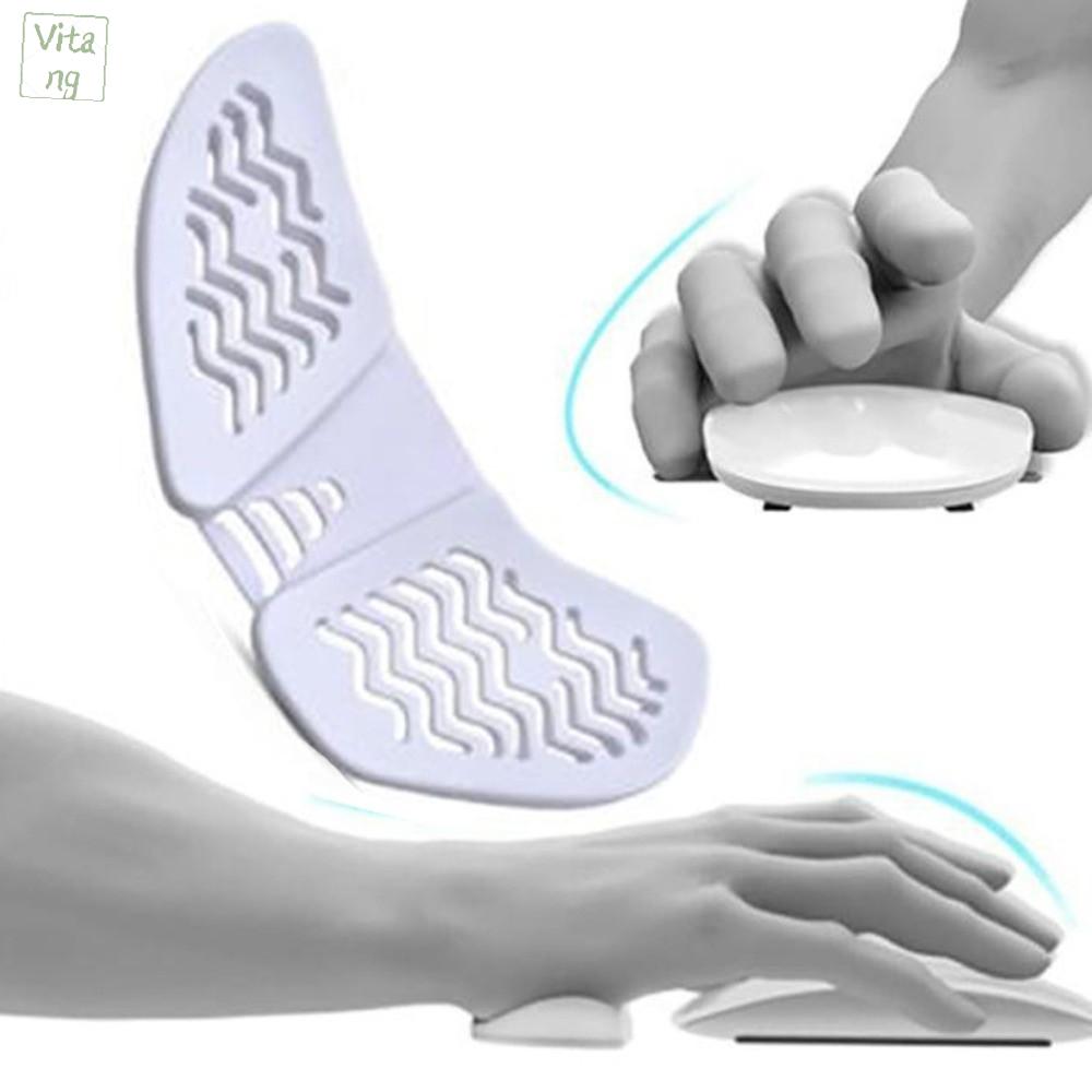 VITANG Tay phải Bệ đỡ cổ tay Khoét rỗng Công thái học Đệm cổ tay chống mỏi Tấm đệm di động Thiết kế hợp lý Tựa tay chuột Sử dụng văn phòng