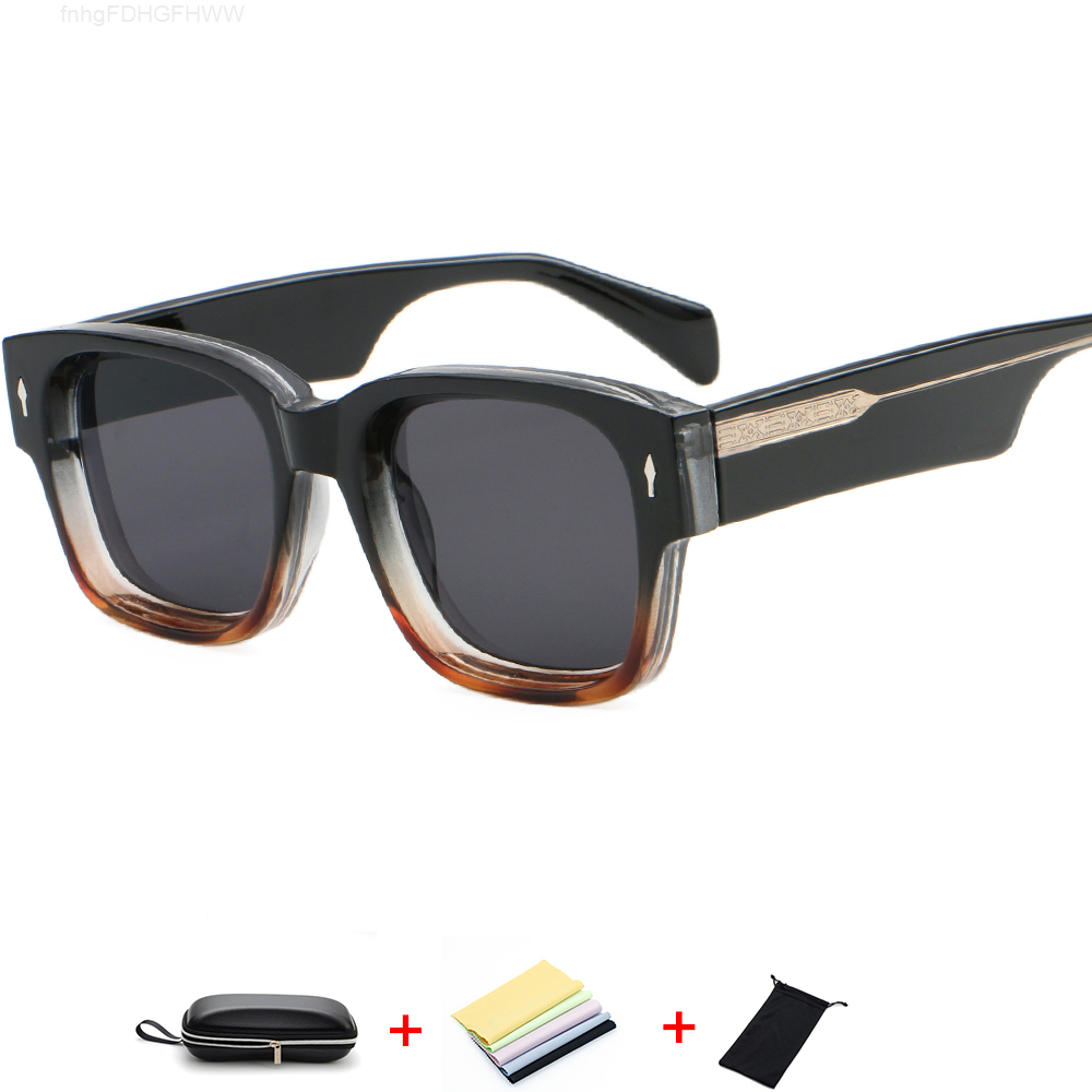 2023 JMM acetate MIGLIAI sunglasses men top quality square fashion