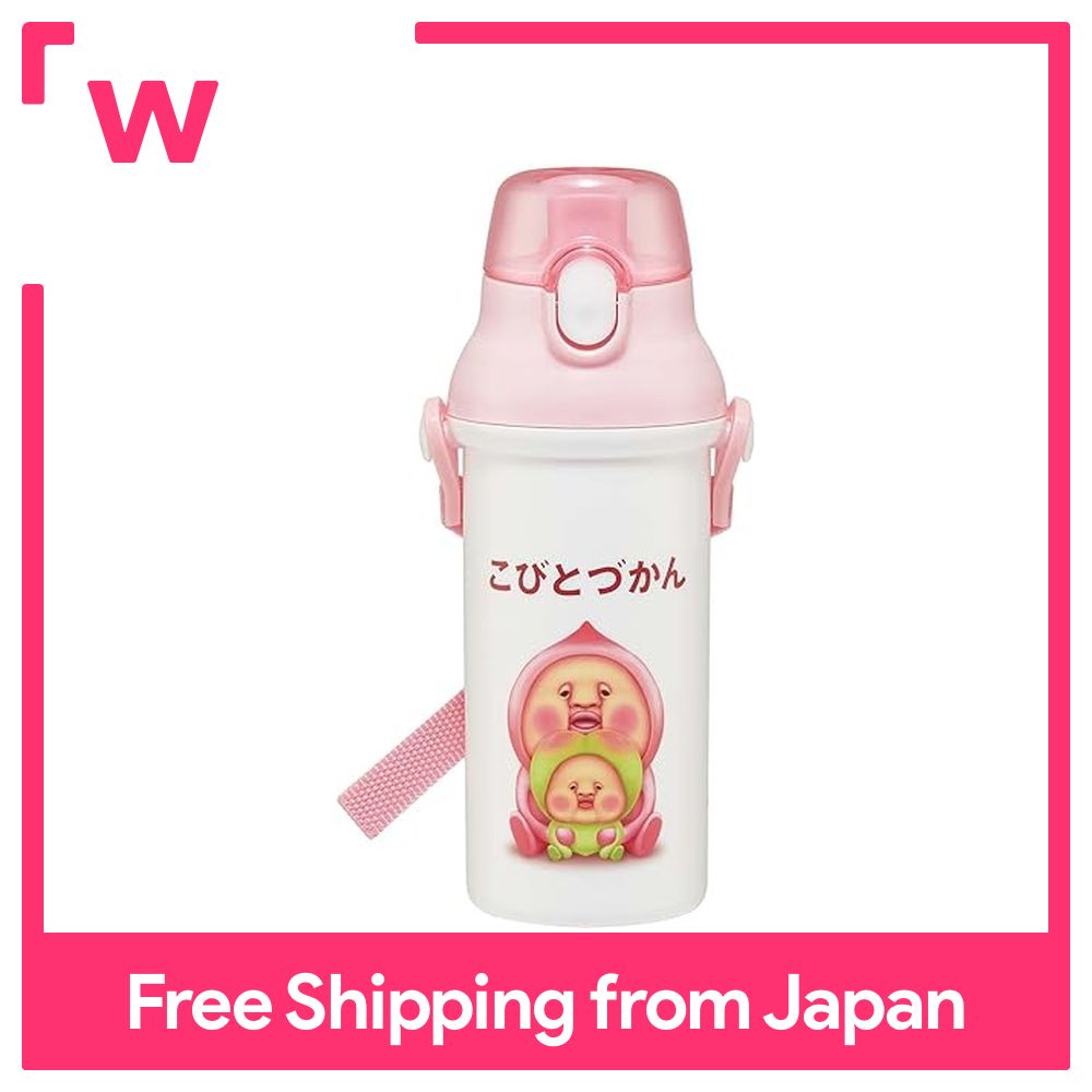 Skater Water Bottle 480ml Children's Anti-bacterial Plastic Kid-friendly Lightweight Kobito Zukan Momojiri Made in Japan PSB5SANAG-A ราคา 894 บาท*ส่งฟรี