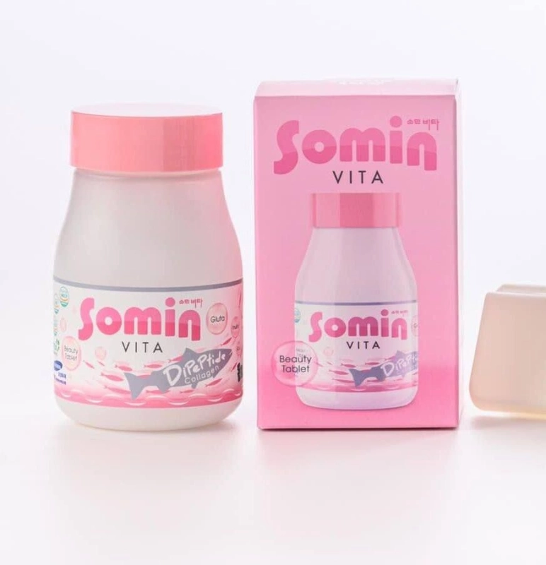 ภาพหน้าปกสินค้า(ส่งฟรี  กดเก็บคูปองส่งฟรีที่หน้าร้าน ) Somin 𝐒𝐎𝐌𝐈𝐍 Vita โซมิน 1กระปุก บรรจุ 30 เม็ด จากร้าน cosmetics wholesale บน Lazada