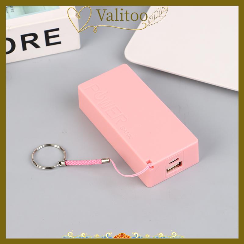 [Valitoo] Điện thoại di động ngân hàng sạc pin gói cho trường hợp tự làm hộp Protable đầy màu sắc stroage hộp - 4