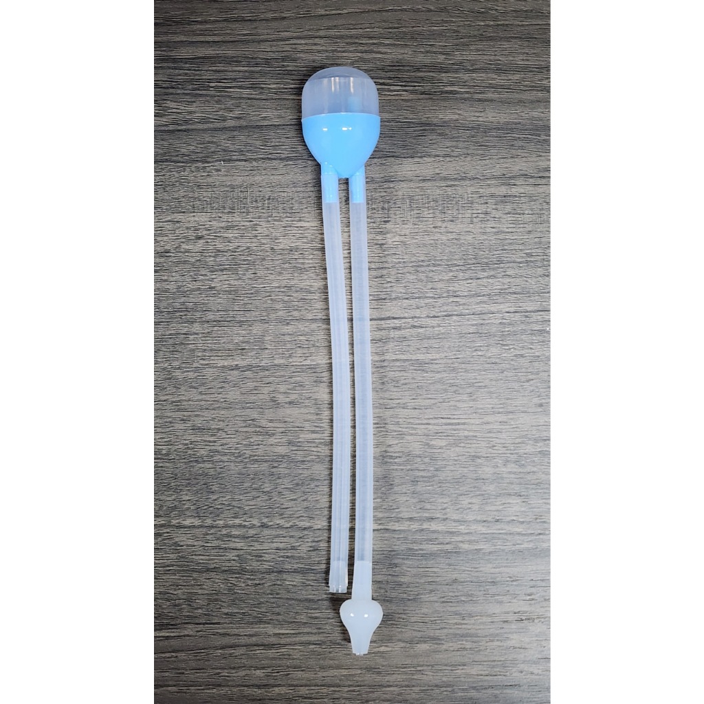 Dụng cụ hút mũi cho bé sơ sinh bằng miệng. Đầu và ống làm bằng silicon mềm. An toàn cho trẻ nhỏ