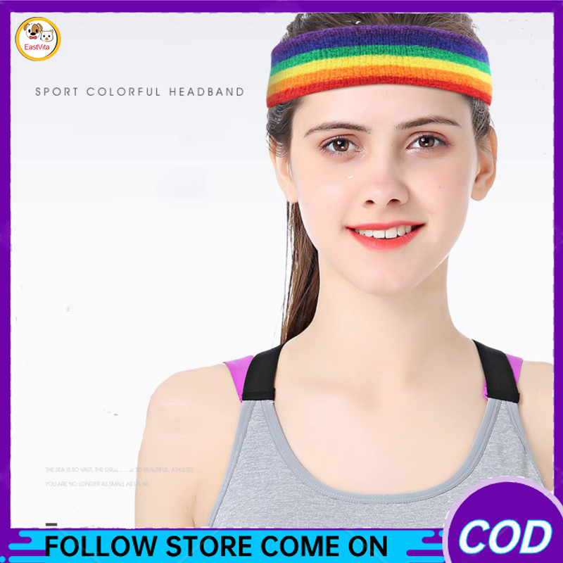 Bông thấm mồ hôi Headband bóng rổ thể thao bóng chuyền căng đàn hồi chống trượt nhẹ thoáng khí thoải mái khăn băng đô