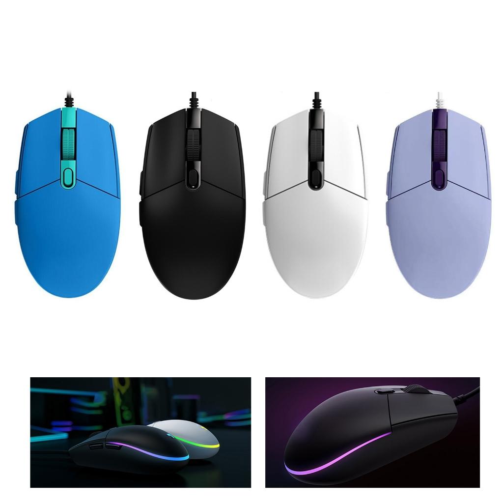 Chuột chơi game màu với cảm biến chính xác cao lập trình vĩ mô cho eSports