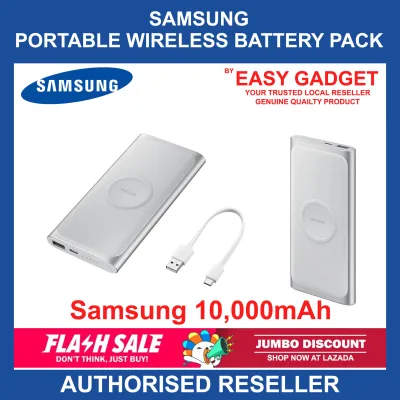 Samsung Wireless Battery Pack 10000mAh Type C Fast Charging EB-U1200C Portable Wireless Charging Powerbank Fast Charge