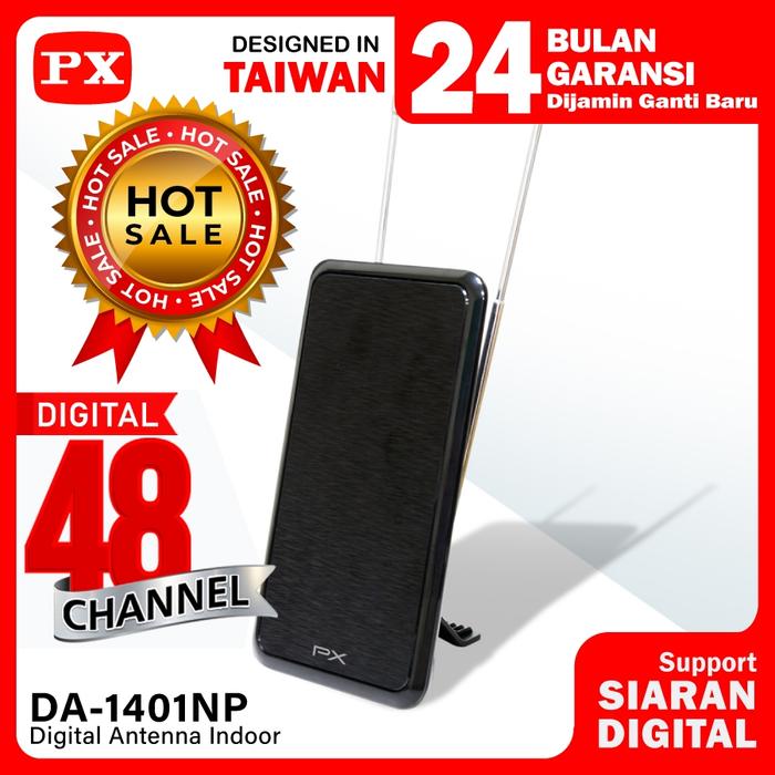 PX DA-1401NP ANTENA TV TABUNG LED DIGITAL INDOOR BOOSTER DVBT2 4K BONUS KABEL ANTENA 12 METER - Elvoir Store Giá 344,000 Đồng*Miễn phí vận chuyển