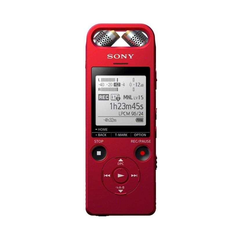 Sony ICD-SX2000 (1 Year Warranty) Digital Voice Recorder with Bluetooth remote Red Singapore