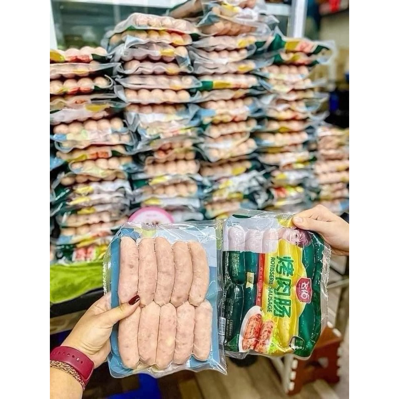 Lạp Xưởng nội địa trung nướng đá hà khẩu gói 600g 10 cây (giao tphcm)