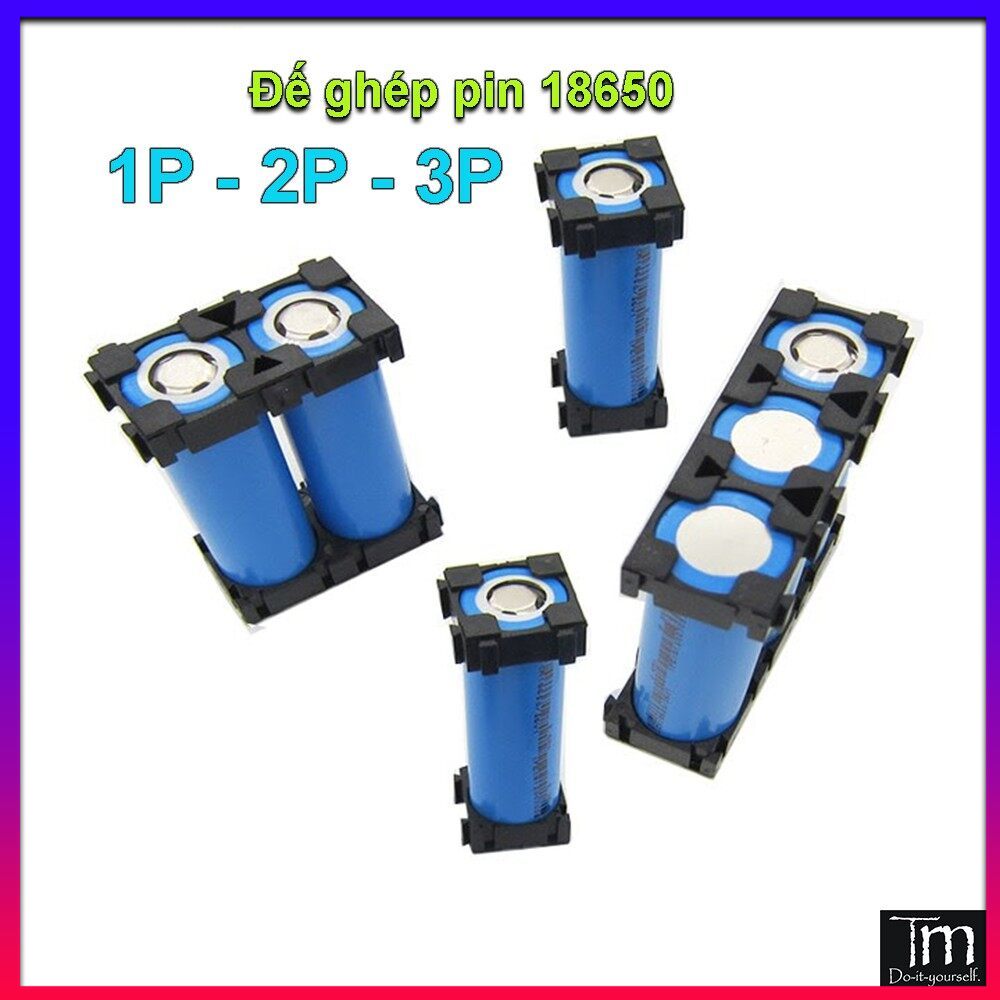 Đế ghép pin 18605 cố định