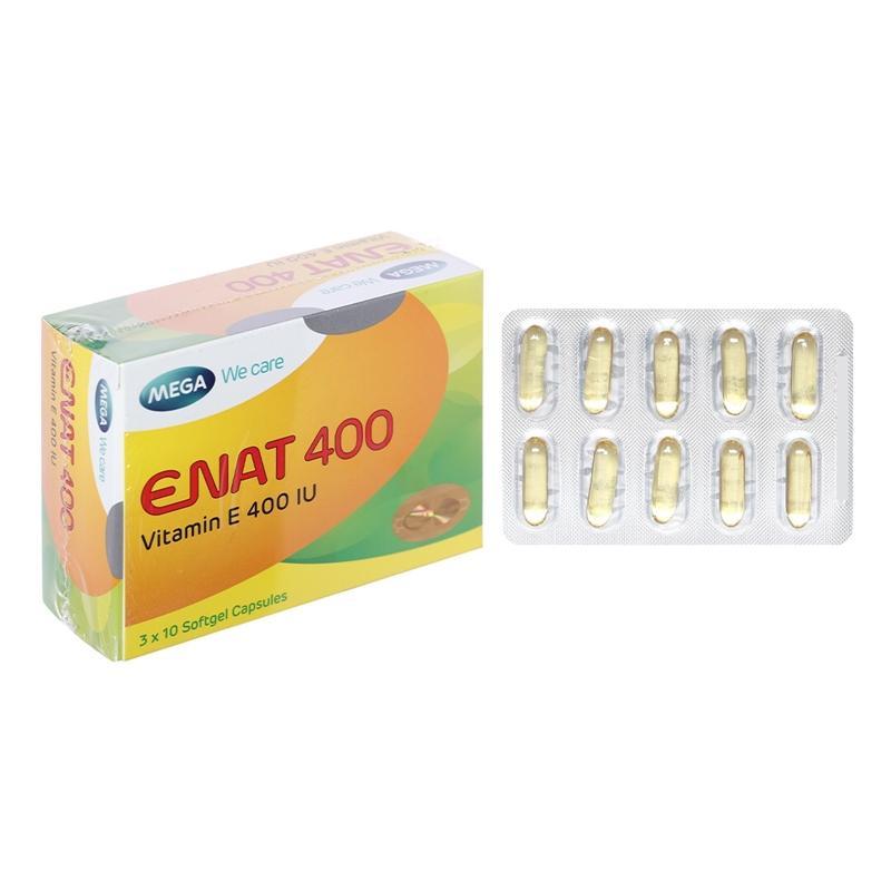 ENAT400- BỔ SUNG VITAMINE TỰ NHIÊN- HỘP 30 VIÊN