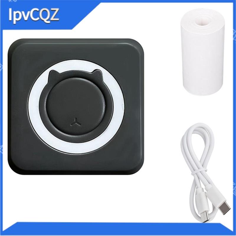 Print Portable Thermal Printer Photo Pocket Thermal Label Printer 58mm Printing Wireless Bluetooth Android IOS Giá 359,915 Đồng*Miễn phí vận chuyển