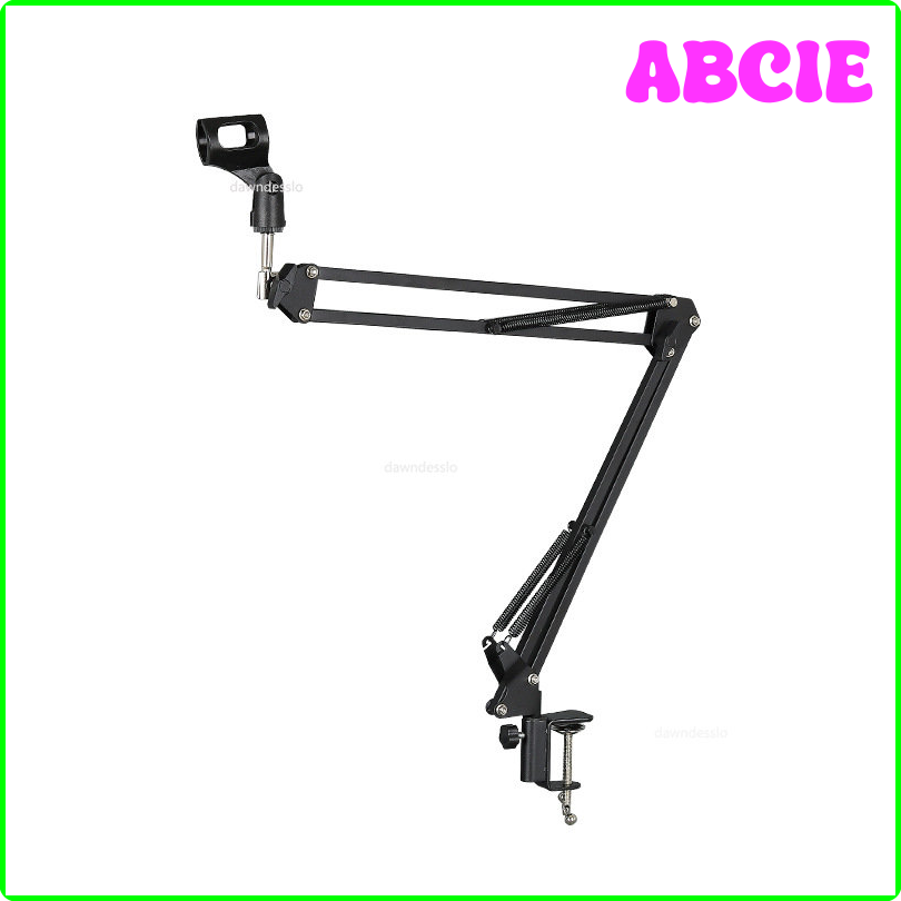 ABCIE Adjustable Microphone Suspension Boom Scissor Arm Stand for K669 K670 K658 K678 K690,Compact Mic Stand for Broadcasting HIJKQ