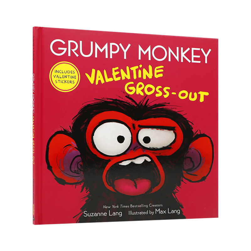 Milu Grumpy Monkey Valentine Gross Out Sticker Book Toddler Years Old Children S Sticker Book Original English Books ราคา 578 บาท*ส่งฟรี