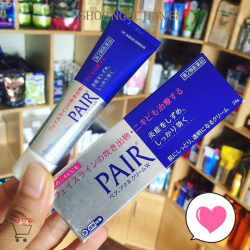 Kem giảm mụn pair acne 14g nhật chính hãng new